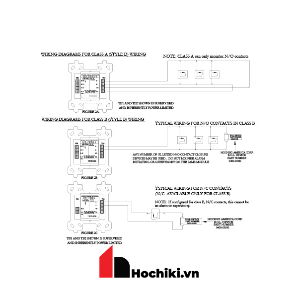 DCP-FRCMA Module địa chỉ giám sát đầu vào NO NC, Hệ báo cháy địa chỉ