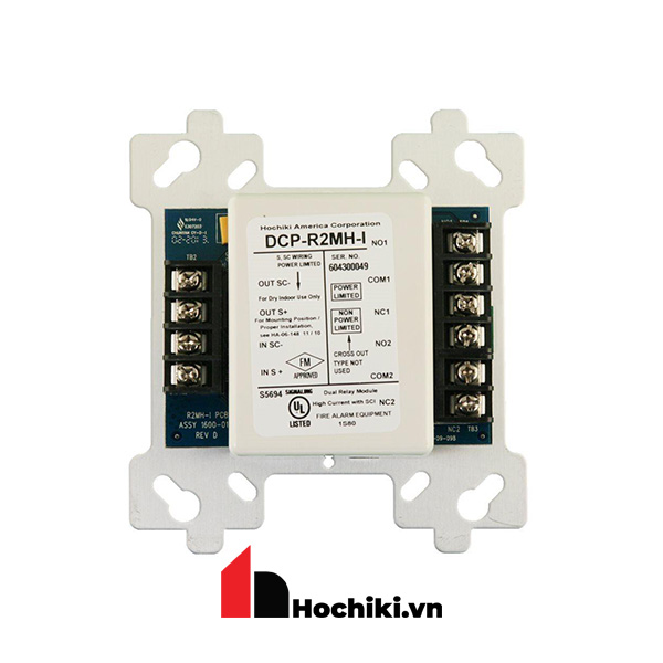 DCP-R2MH Module địa chỉ điều khiển 02 ngõ ra 8A