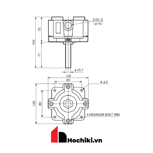 FFH-2E060 Đầu báo nhiệt cố định 60 độ loại chống nổ, Hệ báo cháy thường