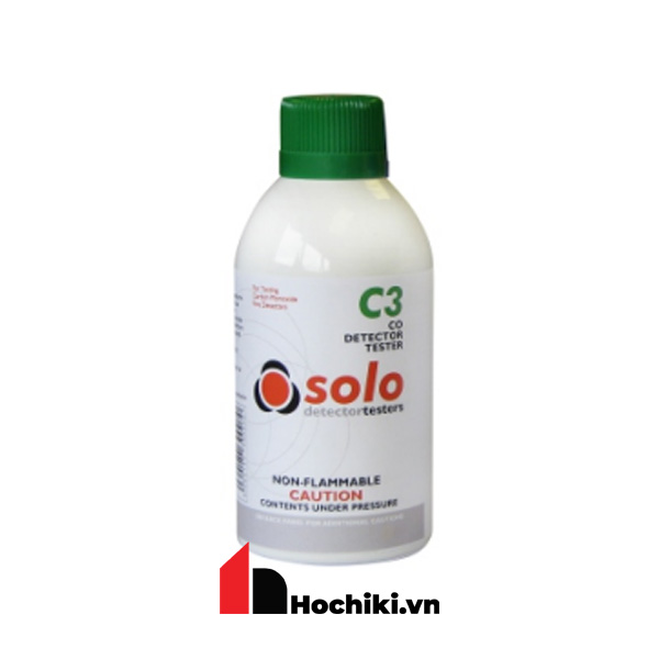 SOLO C3 Chai thử đầu báo khí CO 250ml