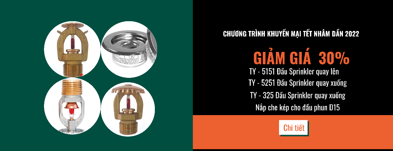 Chương trình ưu đãi Đầu phun Sprinkler