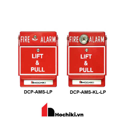 DCP-AMS-KL-LP Nút nhấn báo cháy địa chỉ loại 02 tác động